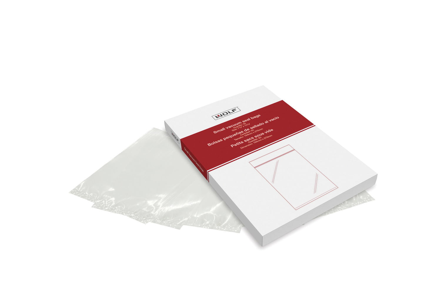 Wolf 828071 Small Bags - 7 1/4