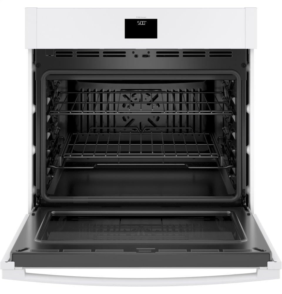 Ge Appliances JTS5000DNWW Ge® 30" Smart Built-In Self-Clean Convection Single Wall Oven With Never Scrub Racks