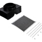 Whirlpool W11430929 Range Island Hood Recirculation Kit