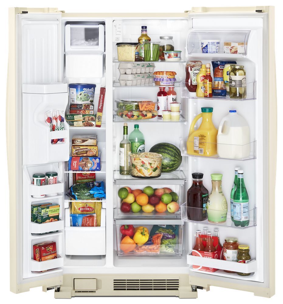 Whirlpool WRS311SDHT 33-Inch Wide Side-By-Side Refrigerator - 21 Cu. Ft.