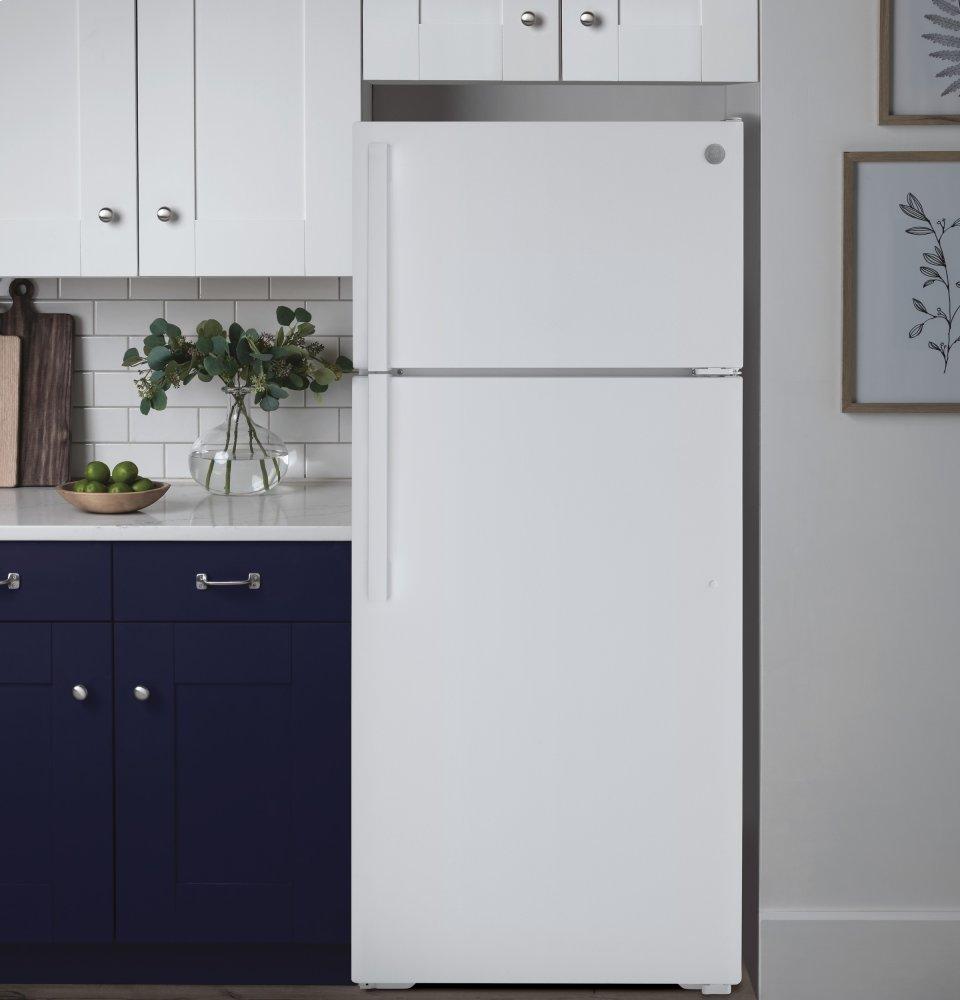 Ge Appliances GTS22KGNRWW Ge® 21.9 Cu. Ft. Top-Freezer Refrigerator