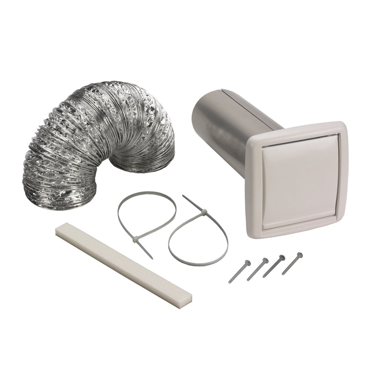 Broan WVK2A Broan-Nutone® Wall Vent Kit, 3" Or 4" Round Duct
