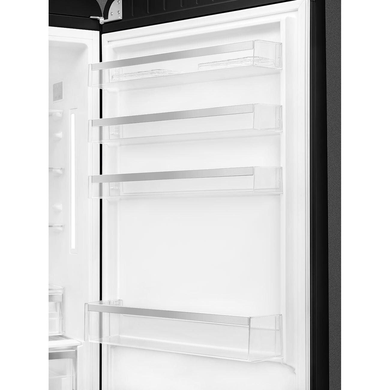 Smeg FAB38URBL Refrigerator Black Fab38Urbl