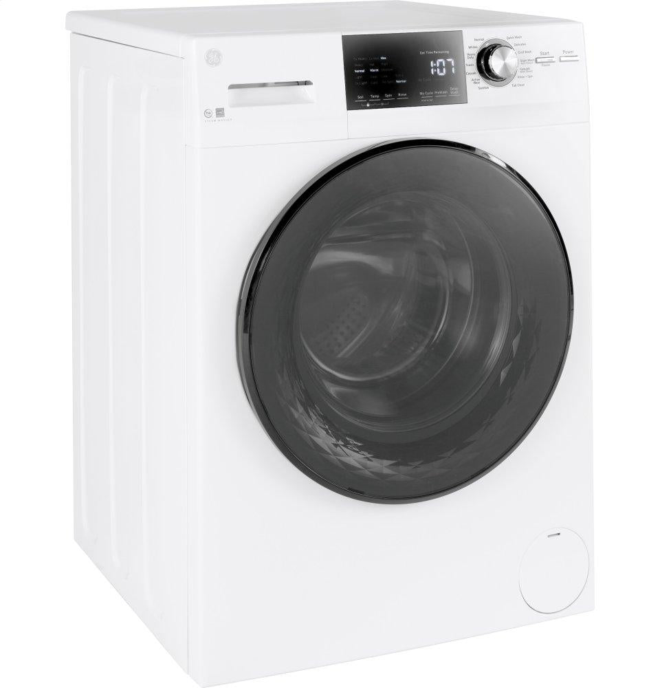 Ge Appliances GFW148SSMWW Ge® 24" 2.4 Cu. Ft. Energy Star® Front Load Washer With Steam