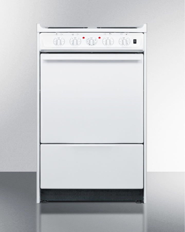 Summit WEM110R 20" Wide Electric Coil Top Range