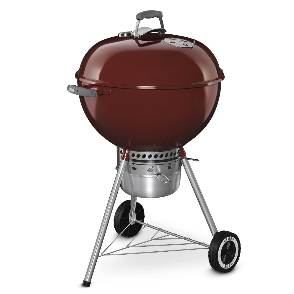Weber 14403001 Original Kettle&#8482; Premium Charcoal Grill - 22 Inch Crimson