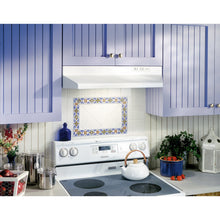 Broan BUEZ030WW Broan® 30-Inch Ducted Under-Cabinet Range Hood W/ Easy Install System, 160 Cfm, White