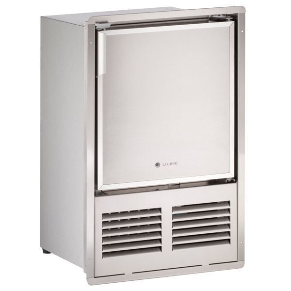 U-Line ULNSS1095FD03A 14" Crescent Ice Maker With Stainless Solid Finish (115 V/60 Hz Volts /60 Hz Hz)