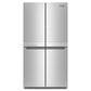Kitchenaid KRQC506MPS 19.4 Cu. Ft. 36-Inch Wide Counter-Depth 4-Door Refrigerator With Printshield™ Finish