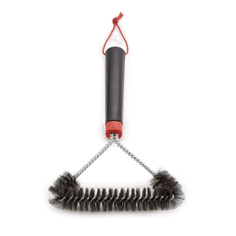 Weber 6277 Grill Brush - 12" Three-Sided