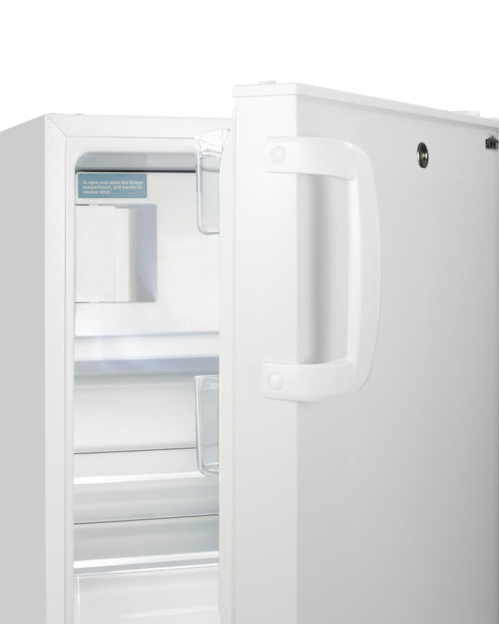 Summit ALRF48 20" Wide Built-In Refrigerator-Freezer, Ada Compliant