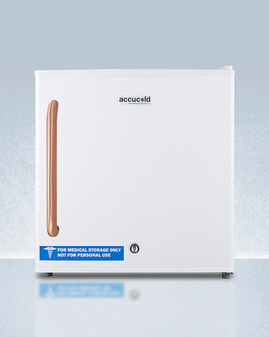 Summit FS24LTBC Compact All-Freezer For General Purpose Use, With Pure Copper Handle And Manual Defrost With Lock