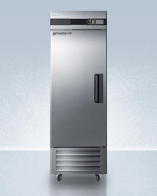 Summit ARS23MLLH Performance Series Pharma-Lab 23 Cu.Ft. All-Refrigerator In Stainless Steel With Left Hand Door Swing