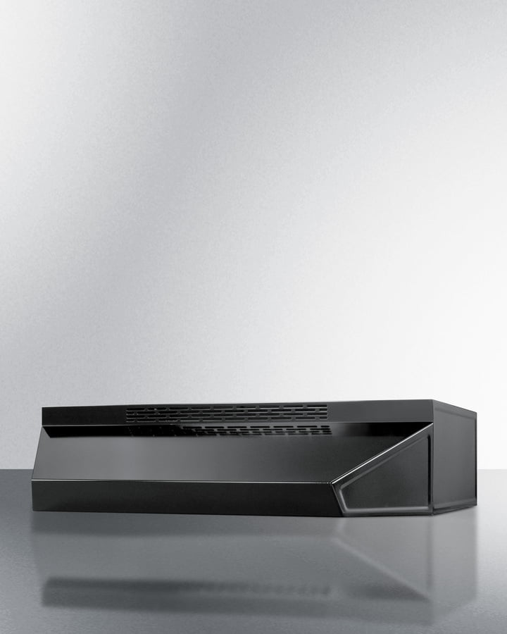 Summit ADAH1618B 18" Under Cabinet Convertible Range Hood, Ada Compliant