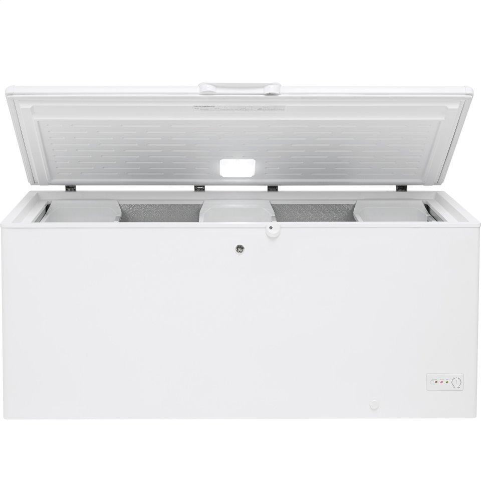 Ge Appliances FCM22DLWW Ge® 21.7 Cu. Ft. Manual Defrost Chest Freezer