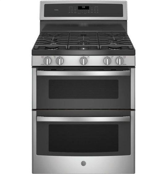 Ge Appliances PGB960SEJSS Ge Profile™ 30" Free-Standing Gas Double Oven Convection Range