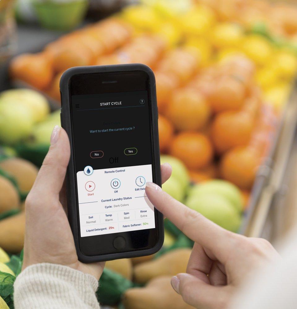 Ge Appliances GTW845CPNDG Ge® 5.0 Cu. Ft. Capacity Smart Washer With Sanitize W/Oxi And Smartdispense