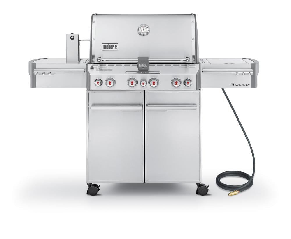 Weber 7270001 Summit® S-470&#8482; Natural Gas Grill - Stainless Steel