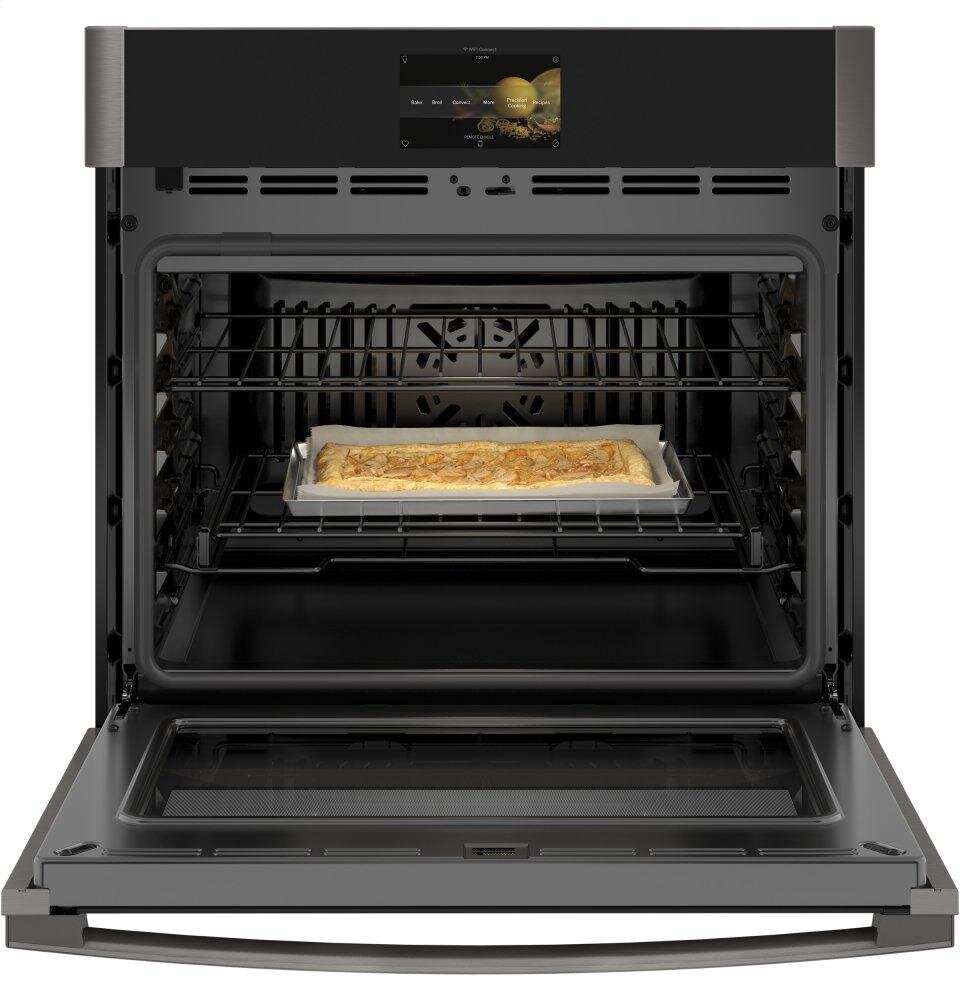 Ge Appliances PTS9000BNTS Ge Profile™ 30" Smart Built-In Convection Single Wall Oven With In-Oven Camera And No Preheat Air Fry