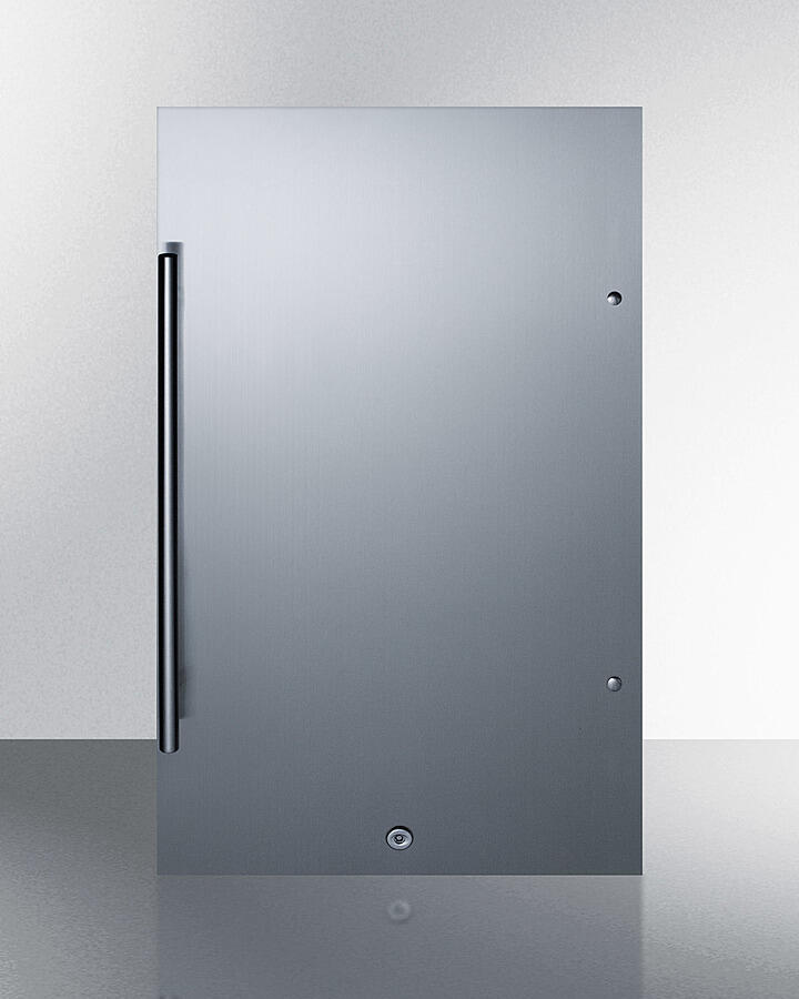 Summit SPR196OSCSS Shallow Depth Outdoor Built-In All-Refrigerator