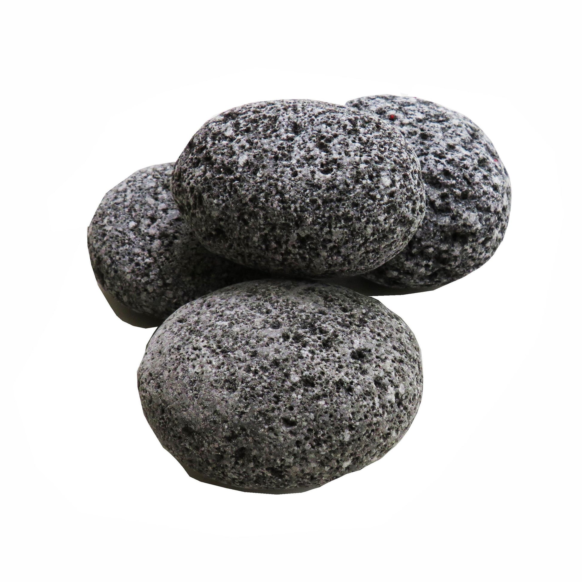 Xo Appliance XOFROCK50LBS Tumbled Round Lava Rock Media - Gray