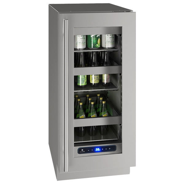 U-Line UHRE515SG01A Hre515 15" Refrigerator With Stainless Frame Finish (115 V/60 Hz Volts /60 Hz Hz)