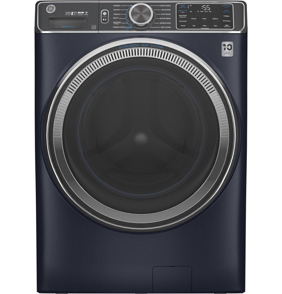 Ge Appliances GFW850SPNRS Ge® 5.0 Cu. Ft. Capacity Smart Front Load Energy Star® Steam Washer With Smartdispense™ Ultrafresh Vent System With Odorblock™ And Sanitize + Allergen