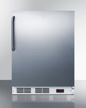Summit VT65M7SSTBADA Ada Compliant Commercial All-Freezer Capable Of -25 C Operation, With Wrapped Stainless Steel Door And Towel Bar Handle