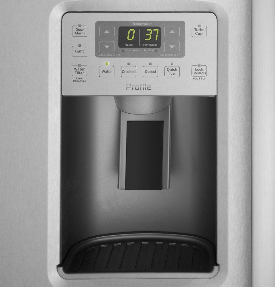 Ge Appliances PSS28KSHSS Ge Profile™ Series 28.2 Cu. Ft. Side-By-Side Refrigerator