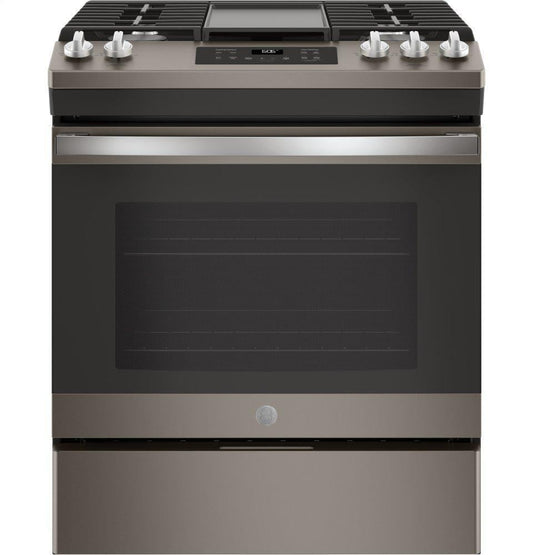 Ge Appliances JGSS66EELES Ge® 30" Slide-In Front Control Gas Range