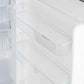 Summit ALFZ36 Built-In Undercounter Ada Compliant Residential All-Freezer In White With Door Storage And Manual Defrost Operation
