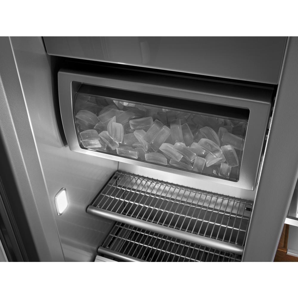 Kitchenaid KBSN708MBS 30 Cu. Ft. 48" Built-In Side-By-Side Refrigerator With Printshield™ Finish