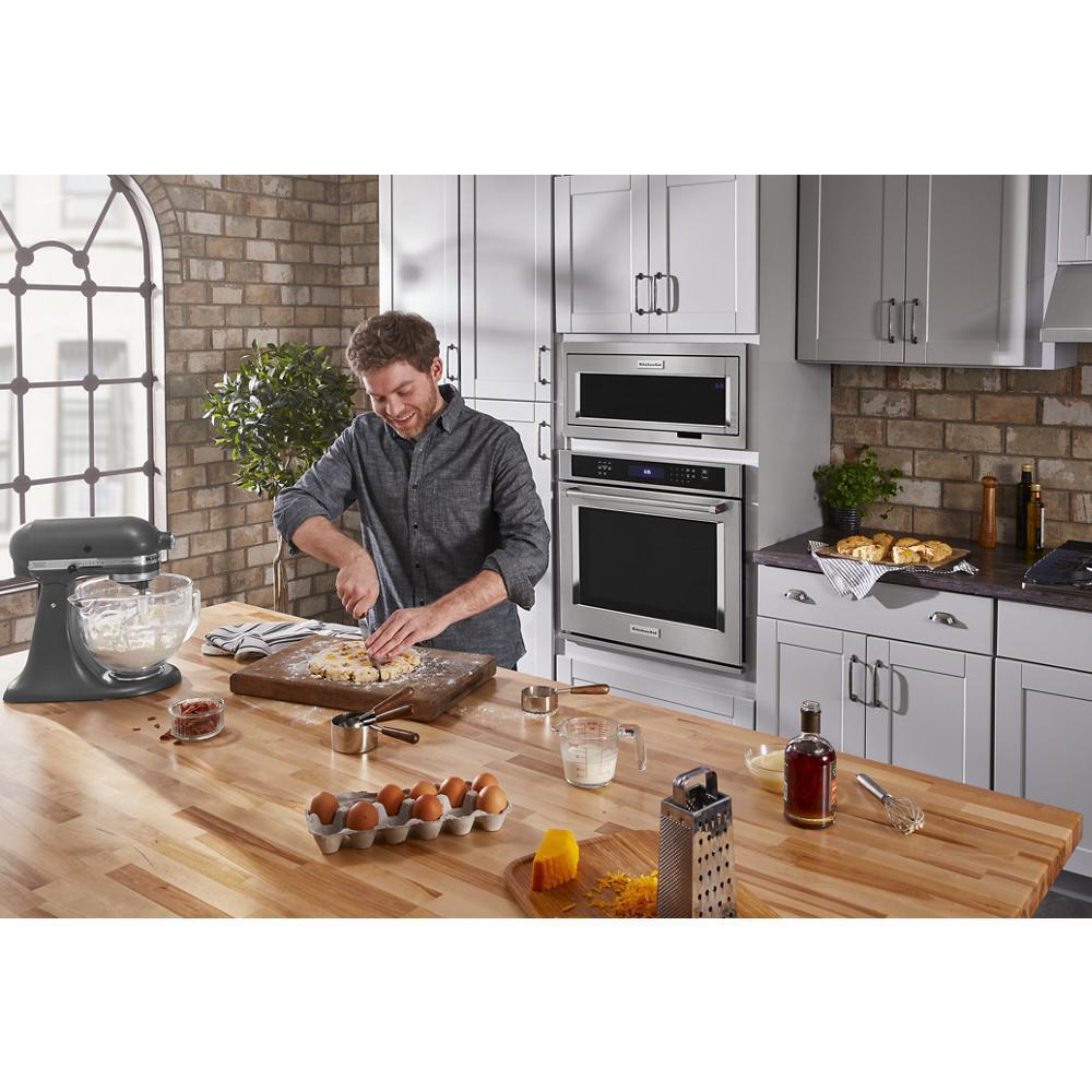 Amana W11451314 Built-In Low Profile Microwave Slim Trim Kit With Pocket Handle, Stainless Steel