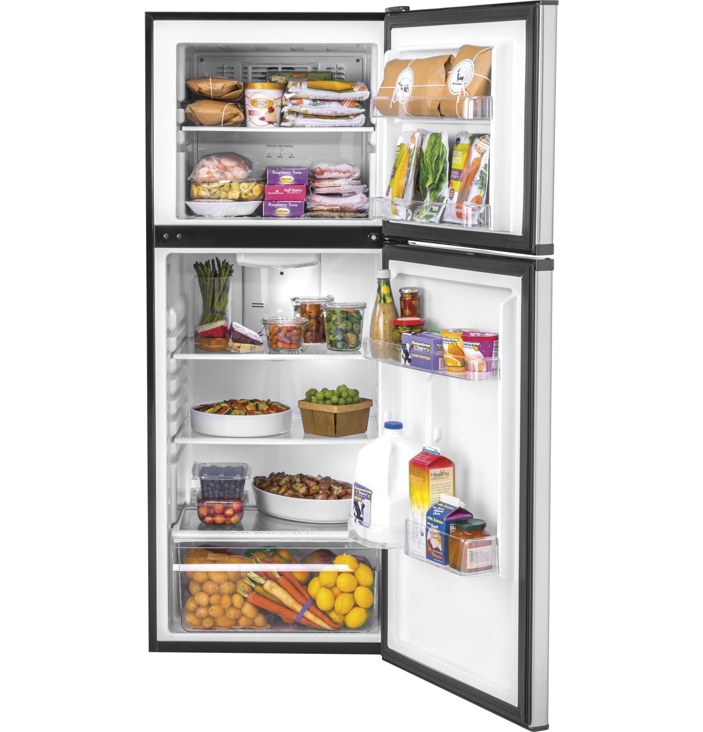 Haier HA10TG21SS 9.8 Cu. Ft. Top Freezer Refrigerator