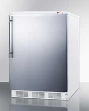 Summit VT65MSSHV Freestanding Medical All-Freezer Capable Of -25 C Operation, With Wrapped Stainless Steel Door And Thin Handle