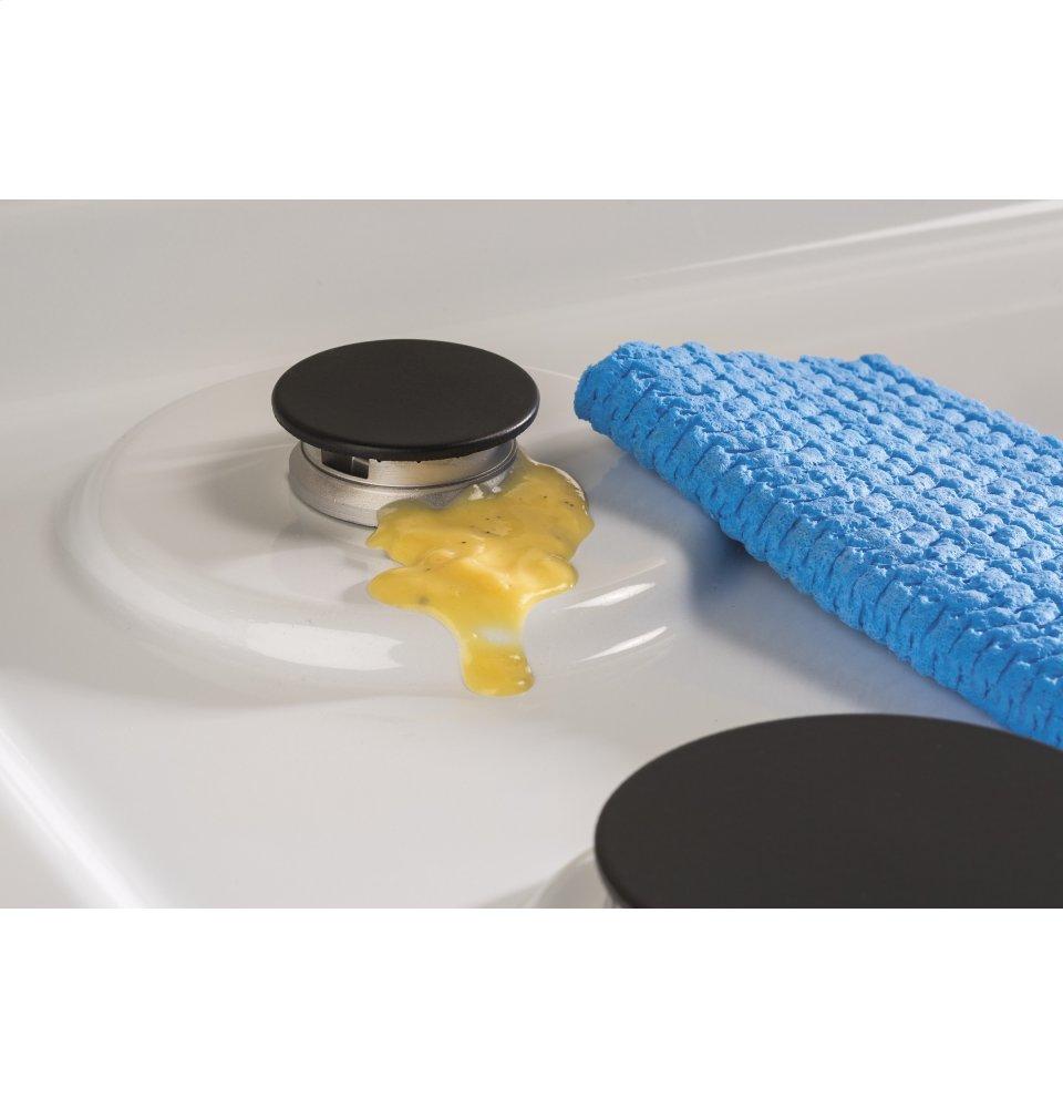 Ge Appliances JGP3036DLWW Ge® 36" Built-In Gas Cooktop With Dishwasher-Safe Grates