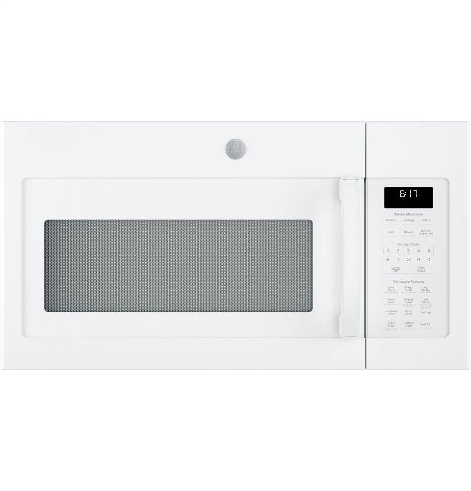 Ge Appliances JVM6175DKWW Ge® 1.7 Cu. Ft. Over-The-Range Sensor Microwave Oven