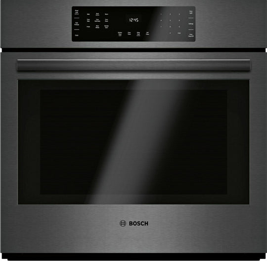 Bosch HBL8443UC 800 Series Single Wall Oven 30'' Black Stainless Steel Hbl8443Uc