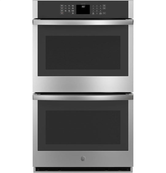 Ge Appliances JTD3000SNSS Ge® 30" Smart Built-In Self-Clean Double Wall Oven With Never-Scrub Racks
