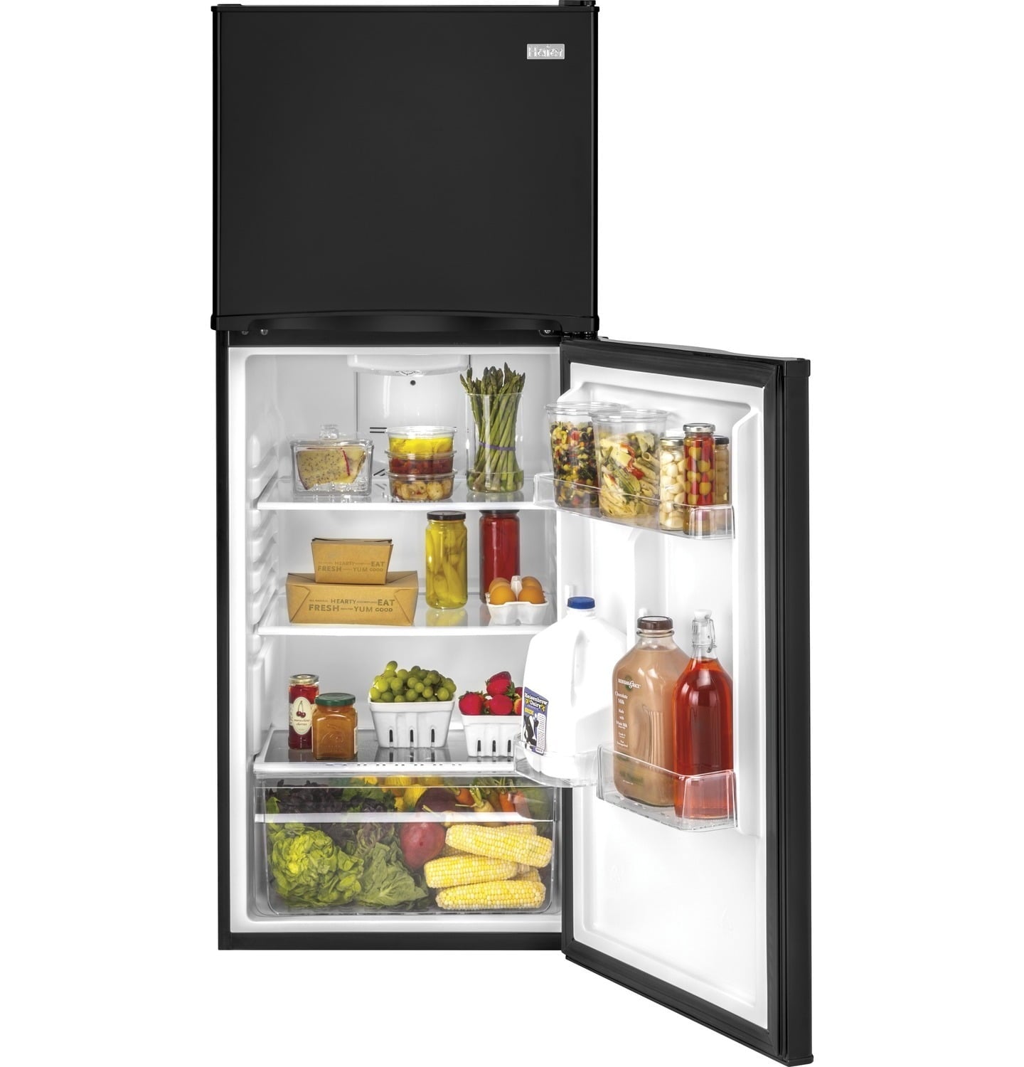 Haier HA10TG21SB 9.8 Cu. Ft. Top Freezer Refrigerator