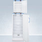 Summit FFAR10FS30LSTACKMED2 Stacked Combination Of Ffar10Med2 Auto Defrost All-Refrigerator And Fs30Lmed2 Compact Manual Defrost All-Freezer, Both With Locks, Digital Controls, And Nist Calibrated Alarm/Thermometers