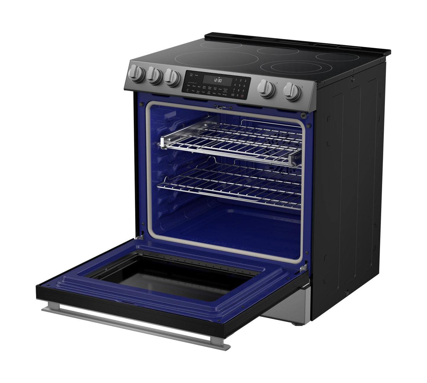 Sharp SSR3065JS 30 In. Electric Convection Slide-In Range With Air Fry