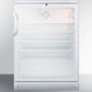 Summit SCR600GLBI Commercially Listed 5.5 Cu.Ft. Built-In Undercounter Beverage Center In A 24