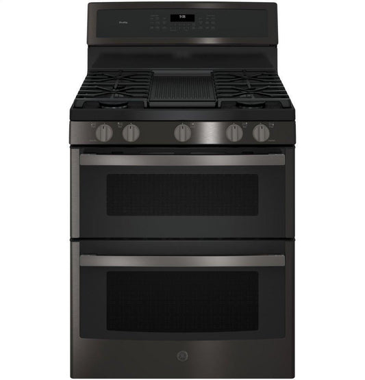 Ge Appliances PGB960BEJTS Ge Profile™ 30" Free-Standing Gas Double Oven Convection Range