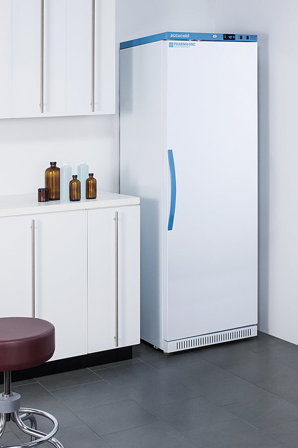 Summit ARS15PV Performance Series Pharma-Vac 15 Cu.Ft. Upright All-Refrigerator For Vaccine Storage, With Antimicrobial Silver-Ion Handle