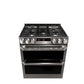 Lg LUTG4519SN Lg Signature 6.9 Cu.Ft. Smart Wi-Fi Enabled Gas Double Oven Slide-In Range With Probake Convection®