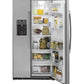 Ge Appliances GZS22DSJSS Ge® 21.9 Cu. Ft. Counter-Depth Side-By-Side Refrigerator