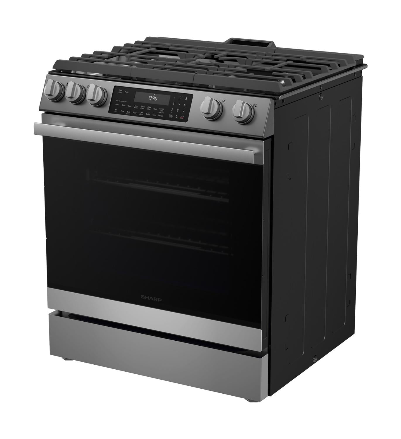 Sharp SSG3065JS 30 In. Gas Convection Slide-In Range With Air Fry