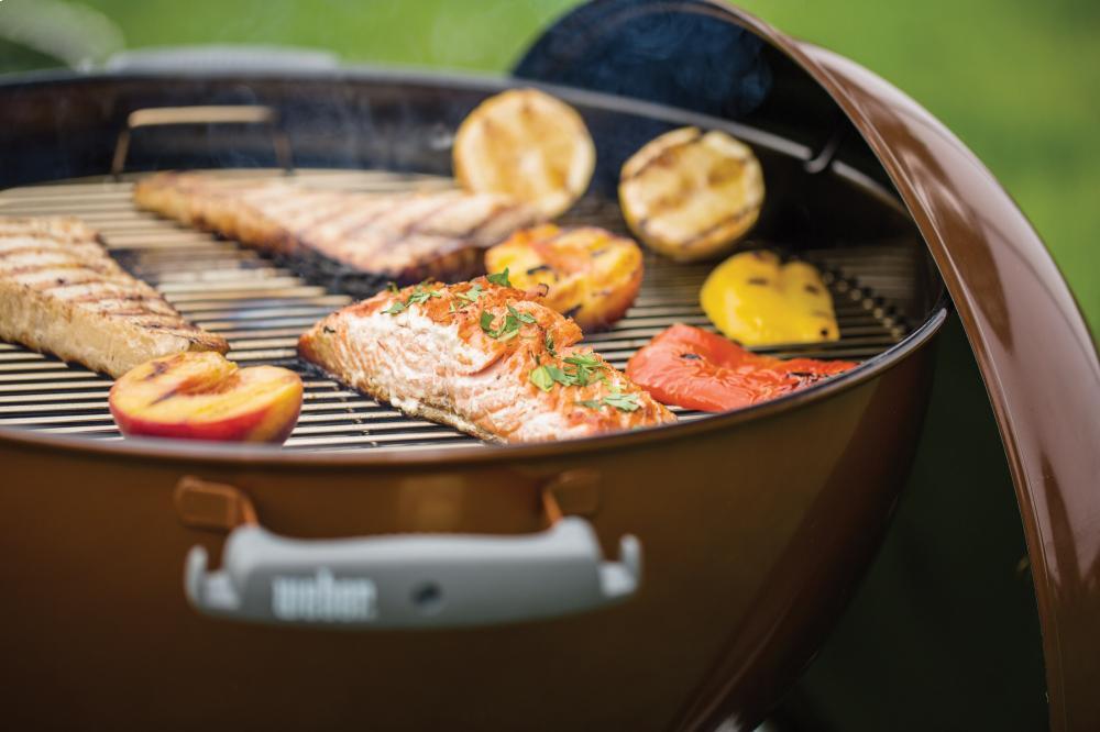 Weber 14402001 Original Kettle&#8482; Premium Charcoal Grill - 22 Inch Copper