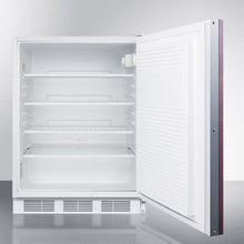 Summit FF7LBIIFADA Ada Compliant Built-In Undercounter All-Refrigerator For General Purpose Or Commercial Use, Auto Defrost W/Lock And Integrated Door Frame For Overlay Panels